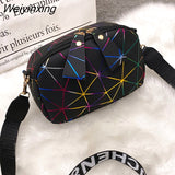 Weiyinxing Mini Zipper Crossbody Bags for Women 2023 PU Leather Shoulder Messenger Bag for Girl Handbag Ladies Small Phone Purse