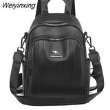 Weiyinxing Women Backpack Designer high quality Leather Women Bag Fashion School Bags Large Capacity Travel Backpacks mochila