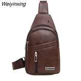 Weiyinxing Chest Fanny Pack For Women Belt Bag Light Reflective Crossbody Shoulder Messenger Bag Side Party Bag For Man Belt Pouch