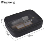 Weiyinxing Cosmetics Bag Women Makeup Organizer Travel Handbag Zipper Clear Beauty Wash Bath Toiletry Waterproof Bags Kit
