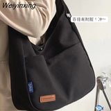 Weiyinxing Design Versatile Bag College Student Class Single Shoulder Bags Large Capacity Tote Bag 418-1