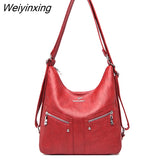 Weiyinxing Quality Purse Leather Luxury Handbags Women Shoulder Bags Designer Crossbody Bag for Women Bag Fashion Female Messenger Bag