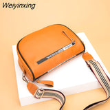 Weiyinxing Quality Soft Genuine Leather Handbags Fashion Luxury Brand Women Shoulder Bag Designer Ladies Tote bag Female Messenger Bag