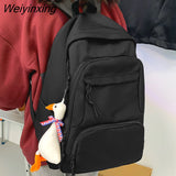 Weiyinxing Cool New College Backpack Fashion Women Laptop Book Bag Girl Travel School Bag Ladies Kawaii Trendy Cute Backpack Student