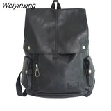 Weiyinxing Quality Women Man Backpack Soft Leather Men's Backpacks Girl Luxury Designer Back Pack Laptop Bag Large Capacity Travel Bag