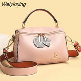 Weiyinxing PU Leather Women Shoulder Bag High Quality Handbag Designer High Capacity Ladies Crossbody Bag Fashion Fashion Tote Bags