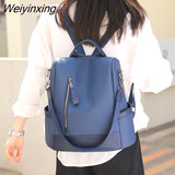 Weiyinxing Bagpack Ladies Sac A Dos Back Pack Designer Female Backpack High Quality Vintage Leather Backpacks for Women School Bag