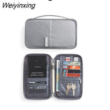 Weiyinxing Travel Wallet Family Passport Holder Creative Waterproof Document Case Organizer Travel accessories Document Bag Cardholder