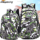 Weiyinxing Large Capacity Men's And Women's Backpacks New Outdoor Camouflage Travel Bag Men's Waterproof Backpack Mountaineering Bag