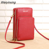 Weiyinxing Multi Functional Women Bag Touch Screen Mobile Bag Wallet Casual Fashion Outdoor One Shoulder Messenger Bags for Women 2023