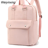 Weiyinxing Women Travel Backpack Water Repellent Anti-Theft Stylish Casual Daypack Bag with Luggage Strap & USB Charging Port Backpack