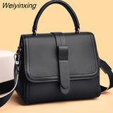 Weiyinxing Quality Genuine Leather Women Shoulder Crossbody Bags 2023 Luxury Designer Female Handbag Fashion Lady Cow Leather Tote Sac