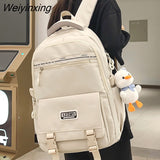 Weiyinxing Girl High Capacity Laptop Backpack Trendy Women Cute Leisure SchoolBag Female Book Bag Fashion Ladies Travel College Packet