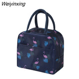 Weiyinxing Bags Portable Zipper Thermal Bag Lunch Bag For Women Portable Fridge Bag Lunch Box Tote Thermal Food Door Bag