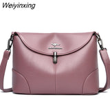 Weiyinxing High Quality Lady bags Designers Women Messenger Bags High capacity Females Leather Crossbody Shoulder Bag Handbag Satchel