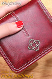 Weiyinxing Wallet Women Luxury Leather Wallets Coin Bag Hasp Short Wallet Small Woman Wallets 2023 Clutch bag Carteira Feminina
