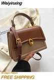 Weiyinxing color Small Crossbody Bags for Women 2023 Spring Trends Female Handbags and Purses The Latest Leather Shoulder Bag