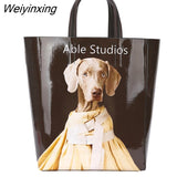 Weiyinxing Fashion Women Bags Designer Large Totes Women's Shoulder Bag Crossbody Bags For Women 2023 Composite Bag Dog Printing