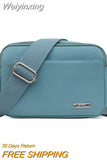 Weiyinxing Women Nylon Shoulder Bags Crossbody Bag Ladies Top-handle Bolsa Feminina Satchel Handbag Pouch Tote Pocket