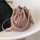 Weiyinxing YIDE 2023 New Bucket Shoulder Crossbody Bags Women Handbags and Purse 2023 New Lady's Messenger Bags High Quality Women Bag