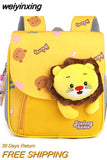 weiyinxing Fashion Cartoon Backpack For Girls Primary School Bag Cute Kids Bookbag Boys Bagpack Kawaii Animal Pattern Mochila