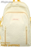 Weiyinxing Fashion Female Cute Travel Backpack Lady Nylon Book Bag Girl Kawaii College Backpack Trendy Women Laptop Leisure Student Bag