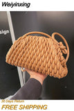 Weiyinxing Quilted Cloud Bag Women Shoulder Bag Luxury Suture Crossbody Bags for Women 2023 Dumplings Bag Handbags Pouch Purses New