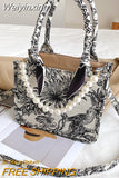 Weiyinxing Fashion Women Brand Large Bag For Women Shoulder Bags Top Handle Bags Tote Bag Purses And Handbags Canvas Travel Bag