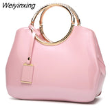 Weiyinxing High Quality Patent Leather Women Bag Ladies Cross Body Messenger Shoulder Bags Handbags Women Famous Brands Bolsa Feminina