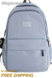 Weiyinxing Girl Boy Laptop Student Backpack New Female Men Travel Book Bag Male Women Nylon College Backpack Fashion Lady School Bag