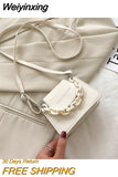 Weiyinxing Ladies Small Bag for Women Mini Crossbody Bag Female Acrylic Chain Contrast Color Shoulder Bags Luxury Designer Handbags