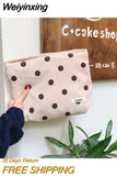 Weiyinxing Leopard Print Women's Cosmetic Bag Retro Flower Ladies Small Clutch Purse Travel Handbags Schoolgirl's Pencil Storage Bags