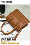 Weiyinxing Small Square bag 2023 Fashion New Quality PU Leather Women's Handbag Crocodile pattern Chain Shoulder Messenger Bags