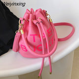 Weiyinxing YIDE 2023 New Bucket Shoulder Crossbody Bags Women Handbags and Purse 2023 New Lady's Messenger Bags High Quality Women Bag