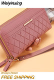 Weiyinxing Ladies Wallet New Long Style Korean Version Simple Double Zippers Explosive Coin Purse Multi-card Large Capacity Card Pack