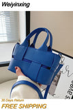 Weiyinxing Women's Handbag Checkered Seam Design Bags Female Tote Bag Handbags for Women 2023 Designer Luxury Trend Small Bags  womens bag